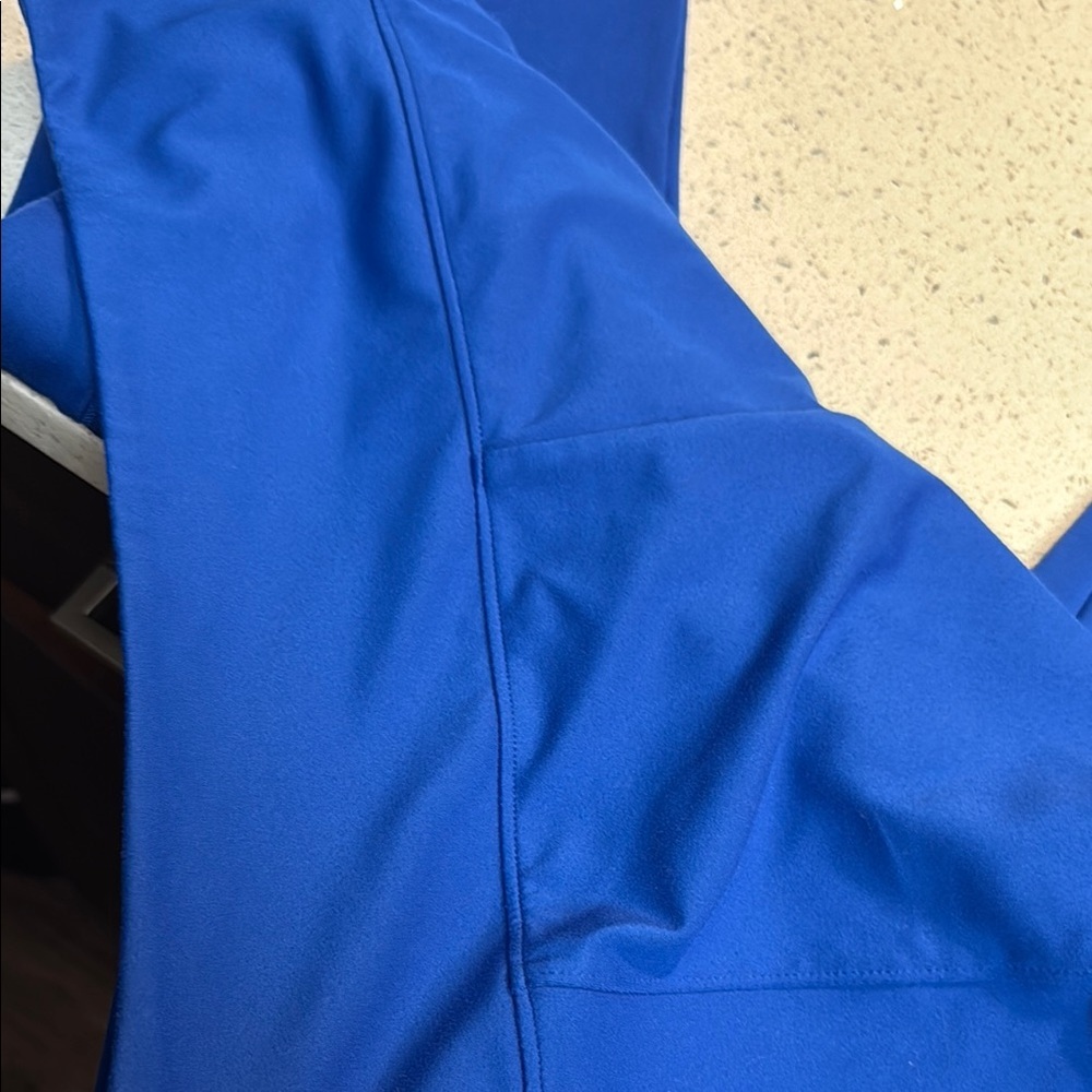 Lou & Grey by Loft Vibrant Blue Leggings, pockets, athletic or casual, ankle XL​ - Picture 9 of 11